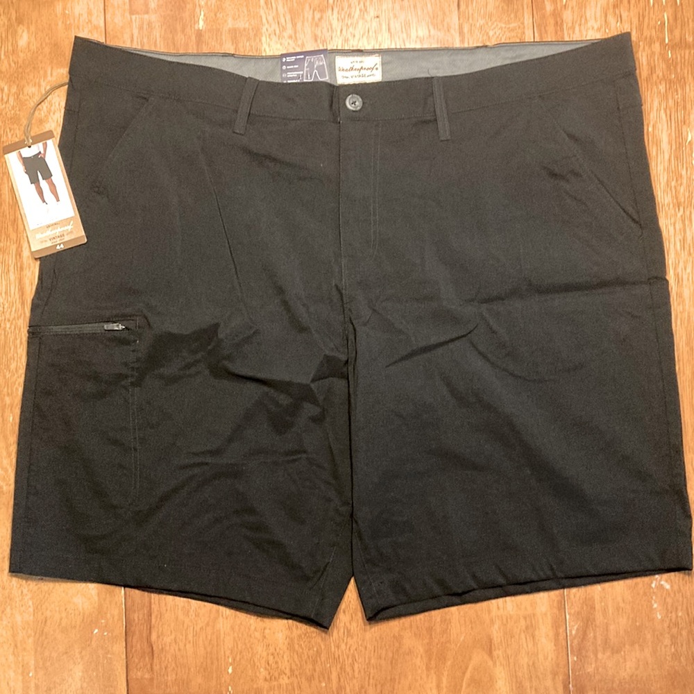 Original Weatherproof Vintage black shorts size 44